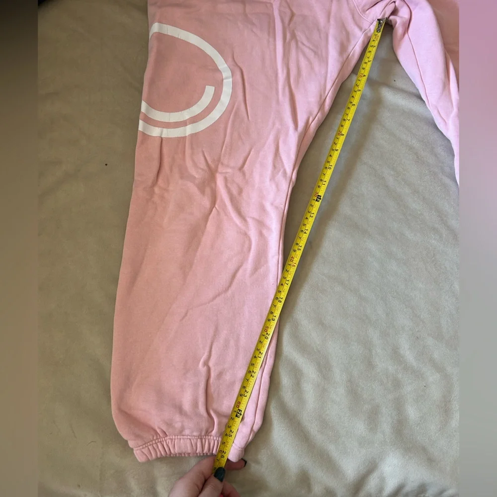 For Days Pink and White Matching Sweat Set